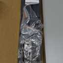 Black Easel Stand for Sign, Heavy Duty Metal Display Easel with Adjustable Chain, 4-Tier Height Art Easel for Painting, Wedding Sign, Posters & Commercial Display