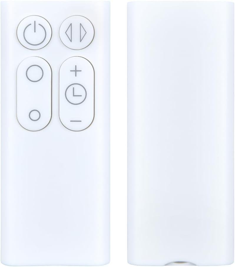 Replacement Tower Fan Remote Control Compatible for Dyson Cool Fan AM06 AM07 AM08 (Part Number: 965824-01) White