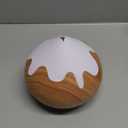 Essential Oil Diffuser for Home 500ML, Ultrasonic Large Diffuser Oil Machine with Remote Control, Aromatherapy Diffusers for Home Office Room, Aroma Diffuser with 14 Color LED & 2 Mist Mode, Brown