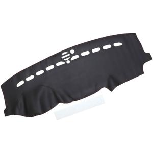 Dashboard Cover Dash Cover Mat Carpet for Jeep Grand Cherokee 2011-2021 Black Red Faux Leather 1Pc Anti-Slip Car Interior