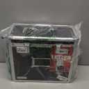 Vaultz File Organizer Storage Box - 14 x 7.25 x 12 Inch Legal Size, Portable Locking Storage Totes with Dual Combination Locks for Filing Office Documents - Black