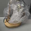 seenlast Candle Warmer Lamp with Timer Dimmer Adjustable Height, Electric Wax Warmer Vintage Home Decor for Scented Jar Candles,Birthday Gifts for Women (Walnut)