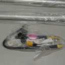 24FT Reach Gutter Cleaning Tools from Ground, Rain Gutter Cleaner Tool, Telescopic Gutter Cleaning Tool with Bendable Wand and Hose Attachment