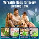 Pet N Pet 360 Counts, Unscented Dog Poop Bags Rolls, 41% Plant Based & 59% PE Poop Bags For Dogs, 24 Rolls Extra Thick Dog Waste Bag, Doggie Poo Bag