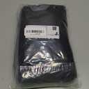 BAGAIL 4 Set/6 Set/8 Set Compression Packing Cubes Travel Accessories Expandable Packing Organizers (Half Mesh, 6-Black)