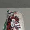 Buryeah 6 Pcs Christmas Chair Back Covers 6 Styles Removable Washable Stretch Dining Room Slip Covers Parson Chair Protector for Christmas Decorations Home Party 23.6'' x 19.7''(Watercolor Plaid)