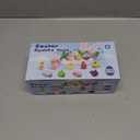 Pinkiwine 24 PCS Easter Mochi Squishy Toys Stress Relief Squishies for Kids Boys Girls Toddlers Easter Basket Stuffers Fillers Gifts Party Favors