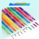 2 x Pastel Highlighters - 12 Pack Multi Colored, Fast-Dry Bible Journaling Markers, Non-Bleed Pastel Highlighters for School, Office & Study Supplies