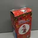 SdeNow Twerking Santa Claus,Booty Shaking Santa Dancing Santa Claus with Music Singing Animated Christmas Santa Toys for Kids- English Song