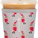 Sok It JavaSok Iced Coffee & Cold Soda Insulated Neoprene Cup Sleeve (Shelf Life, Small: 16-20oz)