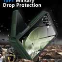 for Samsung Galaxy Z Flip 7 Case Compatible with Magsafe [Hinge Protection Kickstand][Built-in Front Screen Protector] 15FT Military Shockproof Full Body Phone Case for Galaxy Z Flip 7, Green