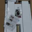 reiga 72" Indoor Outdoor Black Gold 6 Aluminum Metal Blades Extra Large Modern DC Ceiling Fan with Dimming LED Light Kit, 6 Speeds, Timer, Reversible Airflow Motor for Garage, Patio, Living Room