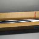 GarveeHome Console Table, 2-Tier Entryway Table with Storage, Narrow Sofa Table with V Design, 43 in Industrial Console Table for Entryway, Living Room, Hallway, Foyer, Corridor, Office