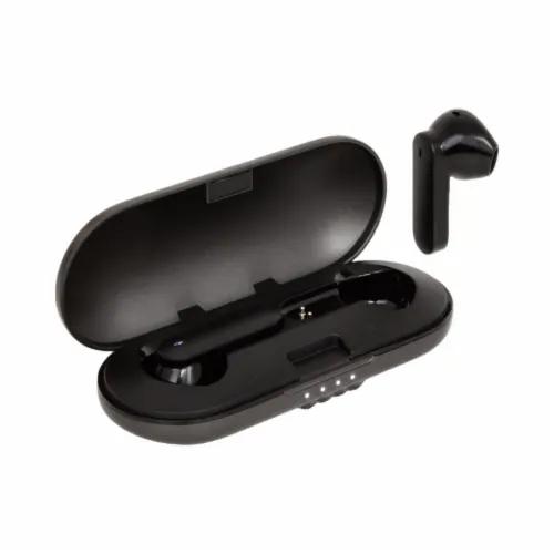 Helix True Wireless Earbuds With Zinc Alloy Charging Case - Black