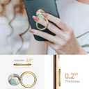 for oneplus 15 case Marble Slim Anti-Drop Shockproof Protective Soft Shockproof Clear Phone Protective Covers 6.87 Inch (Alpine Lake with Holder)