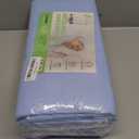 GREEN LIFESTYLE Washable Underpads - Large Bed Pads for use as Incontinence Bed Pads, Reusable Pet Pads, Great for Dogs, Cats, Bunny, Seniors Bed Pad (Pack of 4 - 34x36) (Blue/White)