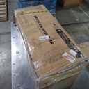 Rolanstar Twin Bed Frame with 4 Storage Drawers, Charging Station and LED Lights, Metal Platform Bed with 2-Tier Storage Headboard, No Box Spring Needed, Easy Assembly, Noise-Free, Rustic Brown