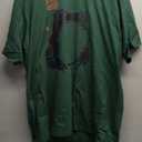 Grumpy Frog Japanese Ink - Traditional Art Humor T-Shirt, Green, 3XL