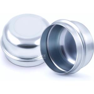 XIKE 2 Set 1.78" OD Trailer Bearings Dust Cap Grease Cap, Fits 3/4" Trailer Wheel Hub Axles.