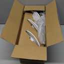 6 Pack 5/6 Inch 5CCT LED Recessed Lighting Retrofit, 2700K/3000K/4000K/5000K/6500K Selectable, Dimmable Can Lights with Baffle Trim, 12W=100W, High Brightness 1000LM, IC& Wet Rated, ETL&FCC Certified