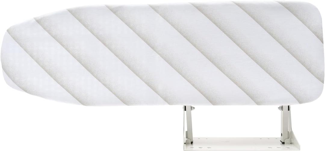 Wall-Mounted Ironing Board 37.4 * 7.55In, Foldable Design Ironing Table with Heat Resistant Cover, Up and Down Flipping Angle, Heavy Duty Ironing Board for Homes, Laundry, Etc