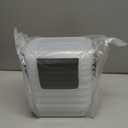 YORY 3 cup Plastic Food Storage Containers with Lids Nestable Freezer Dishwasher Safe Rectangle Container Set,5-Pack