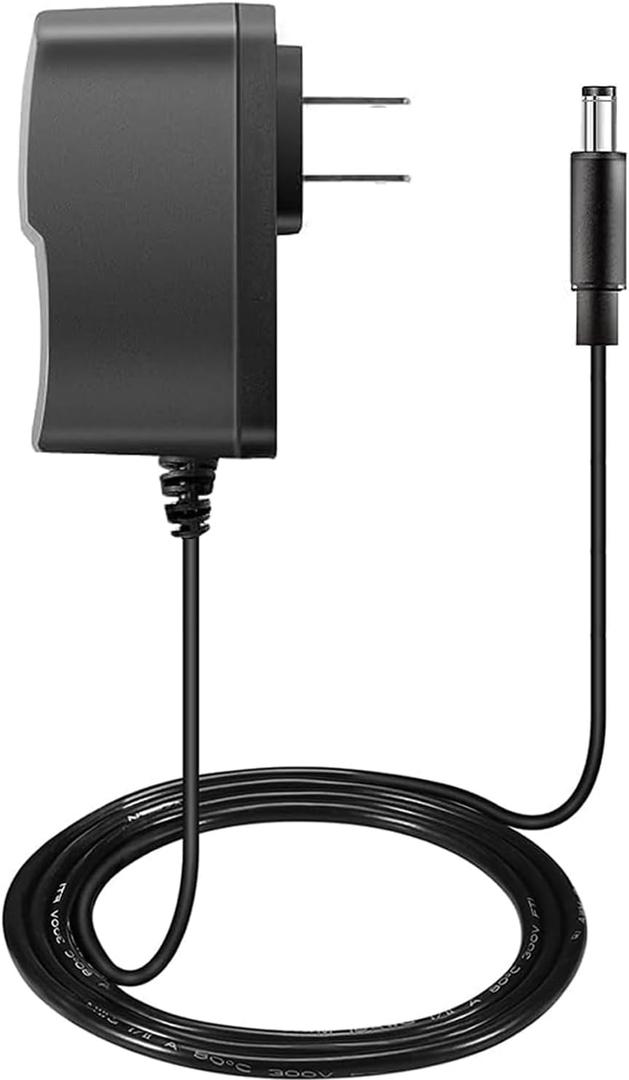 6FT 9V 1A Power AC Adapter DC 9V Universal Power Adapter for Router Arduino, Recorder, Bluetooth Speaker, Compatible with 1000mA 900mA 800mA 700mA 600mA 500mA 400mA 300mA 200mA 100mA Electronics