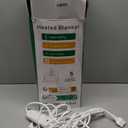 Electric Heated Blanket Twin - 62"x84" Heating Bed Blankets Throw with 10 Heating Levels 8 Hours Auto Off Fast Heating Over-Heated Protection Ultra Soft Warm Flannel ETL Certified Grey