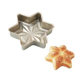 SADYFON Hexagonal Star Shaped Cake Pan Aluminum Nonstick Cake Decorating Mould Birthday/Wedding/Anniversary/Party Cake Baking Pans Tins Bakeware