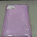 Romanstile Round Waterproof Tablecloth, Stain Resistant Washable Table Cloths Wrinkle Free Polyester Table Covers for Kitchen Dining Party Wedding Indoor and Outdoor - Lavender, 90 Inch