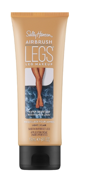 Sally Hansen Airbrush Legs, Leg Makeup, Light, Easy Application, Flawless Looking Legs, Water Resistant, Transfer Proof Lotion (1 Count (Pack of 1))