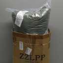 Zzlpp Queen Comforter Set 7 Pieces, Olive Green Seersucker Bed in a Bag with Comforter and Sheets, All Season Bedding Sets with 1 Comforter, 2 Pillow Shams, 2 Pillowcases, 1 Flat Sheet (01 - Olive Green)
