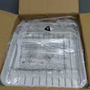 SNTD Dish Drying Rack, Expandable Dish Rack for Kitchen Counter, Stainless Steel Dish Drainer with Drainboard Set and Utensil Holder (White)