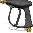 High-Pressure Car Washer Gun 4350 PSI Max, Power Washer Short Gun with 1/4" Outlet Quick Connect, M22-14 Thread Auto Cleaning Sprayer Gun Tool for Car Washing (Washer Gun)
