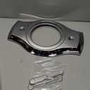 Renovation Shower Cover Plate for 2-Handle or 3-Handle to 1-Handle Shower Updates, Chrome