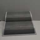 2-Step Modular Dog Ramp - Portable Non-Slip Stairs for Small Dogs with High Support, Lightweight Plastic Pet Steps Fits Staircase Indoor, Ideal for Elderly Injured Pets (9.5"D x 5.5"H,1-Pack)