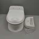 Nuby My Real Potty Training Toilet with Life-Like Flush Button and Sound - 18+ Months - White