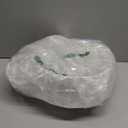 Niteangel Super-Silent Hamster Exercise Wheels - Quiet Spinner Hamster Running Wheels with Adjustable Stand for Hamsters Gerbils Mice Or Other Small Animals (M, Transparent)