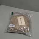 Tankaneo Women's 2 Piece Travel Outfits Casual Short Sleeve Knit Sweater Set Wide Leg Pants Lounge Sets Tracksuit (Medium, Khaki)