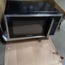 Chefman Countertop Microwave Oven 0.9 Cu. Ft. Digital Stainless Steel Microwave 900 Watt with 6 Presets, Eco Mode, Mute Option, Memory Function, Child Safety Lock, Kitchen, Home, Dorm Essentials