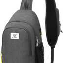 SKYSPER Sling Bag Anti Theft Crossbody Backpack RFID Lightweight Travel Shoulder Chest Bag for Hiking Walking