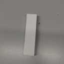 Single Stainless Steel Salt and Pepper Grinder Set, Manual Refillable Peppercorn Mills with Push Button, Thumb Grinder, Sliver White, One Piece (1 PC NORMAL)