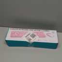 Wireless Keyboard and Mouse Combo, Retro Typewriter Keyboard with Round Keycaps, 2.4GHz USB Cute Wireless Keyboard Mouse for Computer, Desktop, Laptop and Computer (BlackColorful)