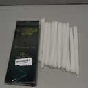 Dripless Taper Candles - Unscented White Candles Bulk - Candle Sticks Long Burning 7.5-8 Hours - for Candlesticks, Dinner Table, Vigil, Advent, Christmas, Thanksgiving, Kwanzaa - 12 Pack,10 Inch Tall