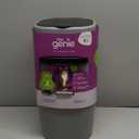 Litter Genie Standard Pail (Silver) | Cat Litter Box Waste Disposal System for Odor Control | Includes 1 Square Refill Bag