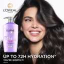 L'Oreal Paris Elvive Hyaluron Plump Shampoo and Conditioner Set for Dehydrated, Dry Hair with Hyaluronic Acid Care Complex, 1 Kit (2 Products)