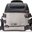 Coleman Pro 16-Can Premium Soft Cooler Lunchbox, Fully Insulated Lid & Body Stays Cold up to 30 Hours, Great for Camping, Tailgating, Parties, Sports, Concerts, Lunches & More (Mushroom)