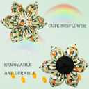 Elegant little tail St. Patrick's Dog Collar, Green Clover Dog Collars Cute Pet Gift Cute Puppy Flower Adjustable Pet Collars for Small Dogs (Small (Pack of 1), B: Gold Lucky)