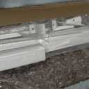 2FT White Deck Railing Kit for Deck, Porch, Patio & Balcony