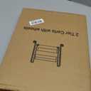 2 Tier Rolling Cart with Wheels for Under Desk Storage & Pantry Room, Large Capacity Laundry Room & Makeup Organizer, Sturdy Kitchen Utility Cart for Small Space with 4 Hooks, Black